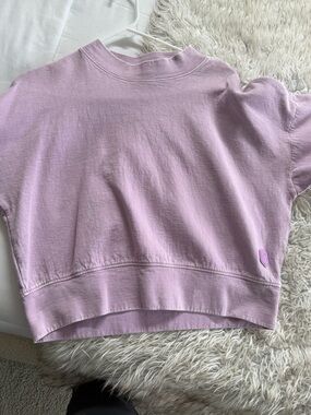Born Primitive Lavender Cropped Sweatshirt